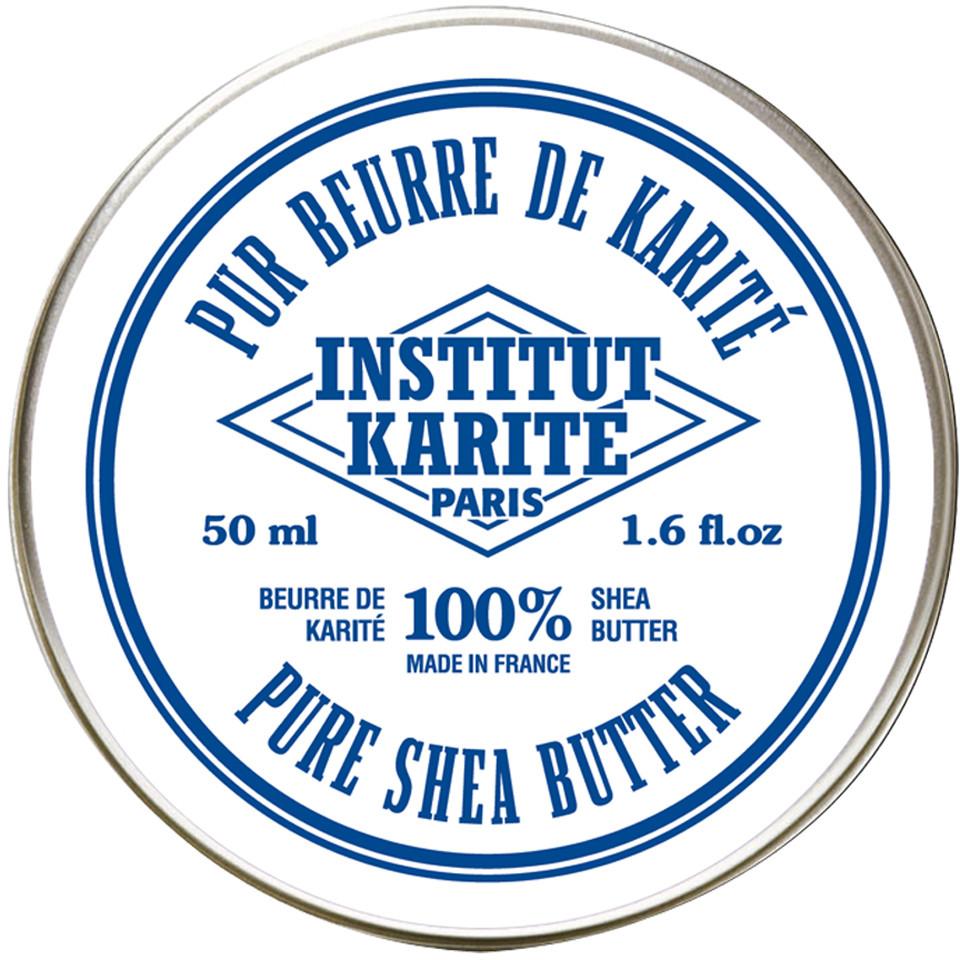 Institut Karite 100% Shea Butter For Hands, Lips, Face, Body and Hair, Fragrance Free Lip Balm Institut Karite 50 ml 