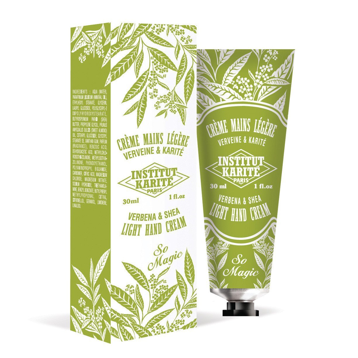 Institut Karite Limited Edition Verbena & 25% Shea Light Hand Cream Men's Grooming Cream Institut Karite 