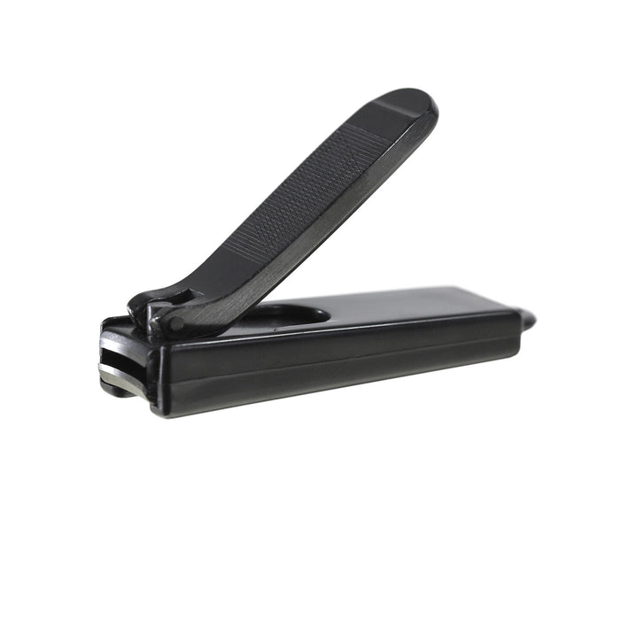 KIYA Black Carbon Steel Nail Clipper, Small - Made in Japan Nail Clipper KIYA 