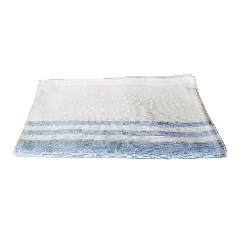 Ippinka Senshu Towel, Two-Tone End Stripes Towel Ippinka Hand Towel (34 x 80 cm) 