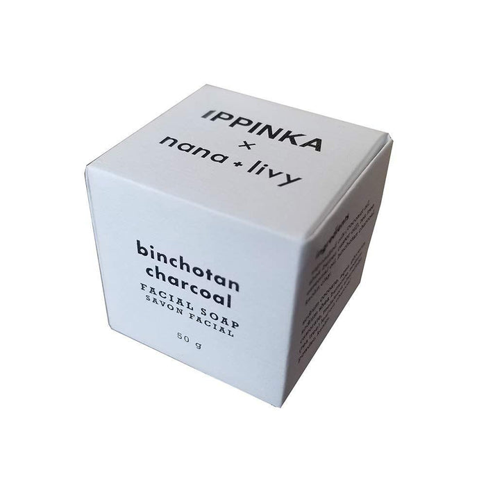 Ippinka Binchotan Charcoal Facial Soap Face Wash Japanese Exclusives 