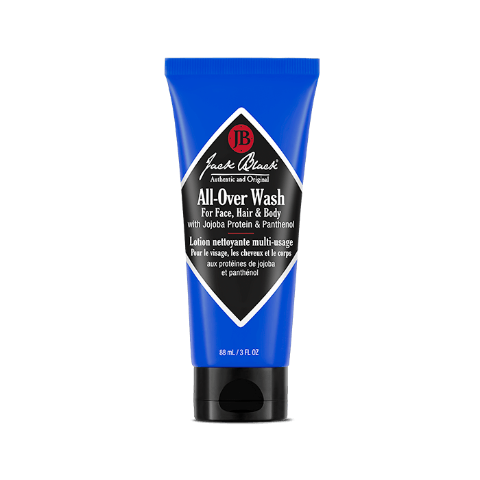 Jack Black All-Over Wash for Face, Hair and Body Men's Body Wash Jack Black 3 fl oz (88 ml) 