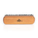 Kent CC2 Pure Black Bristle Travel Clothes Brush, Cherrywood Clothes Brush Kent 
