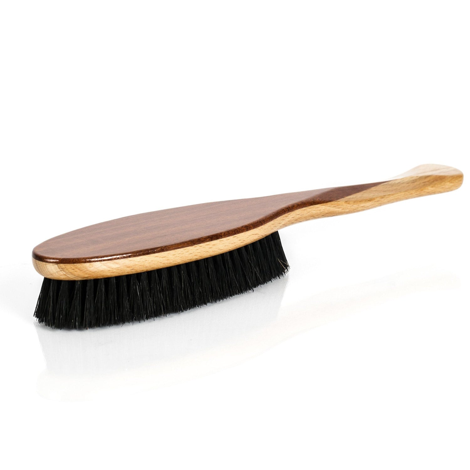 Kent Handcrafted Clothes Brush, Cherrywood Veneer Hair Brush Kent 