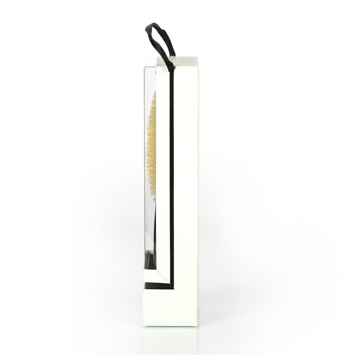 Kent CSGL Large Pure Soft White Bristle Brush, Cushion Base Hair Brush Kent 