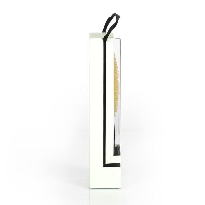 Kent CSGL Large Pure Soft White Bristle Brush, Cushion Base Hair Brush Kent 