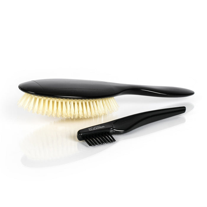 Kent CSGL Large Pure Soft White Bristle Brush, Cushion Base Hair Brush Kent 