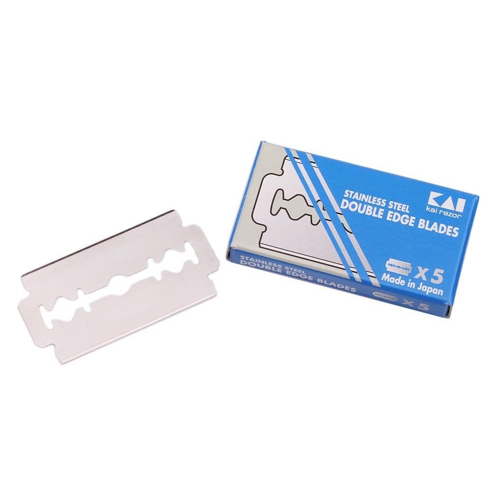 5 KAI Double-Edge Safety Razor Blades — Fendrihan