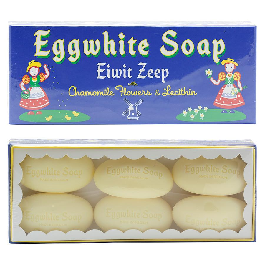 Belgian Eggwhite and Chamomile Soap Bar 6-pack Body Soap Other 