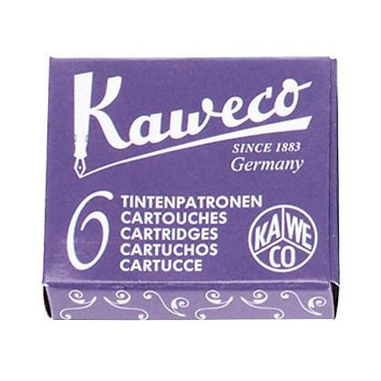 Kaweco Fountain Pen Ink Cartridges, 6-pack Ink & Refill Kaweco Summer Purple 