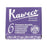 Kaweco Fountain Pen Ink Cartridges, 6-pack Ink & Refill Kaweco Summer Purple 