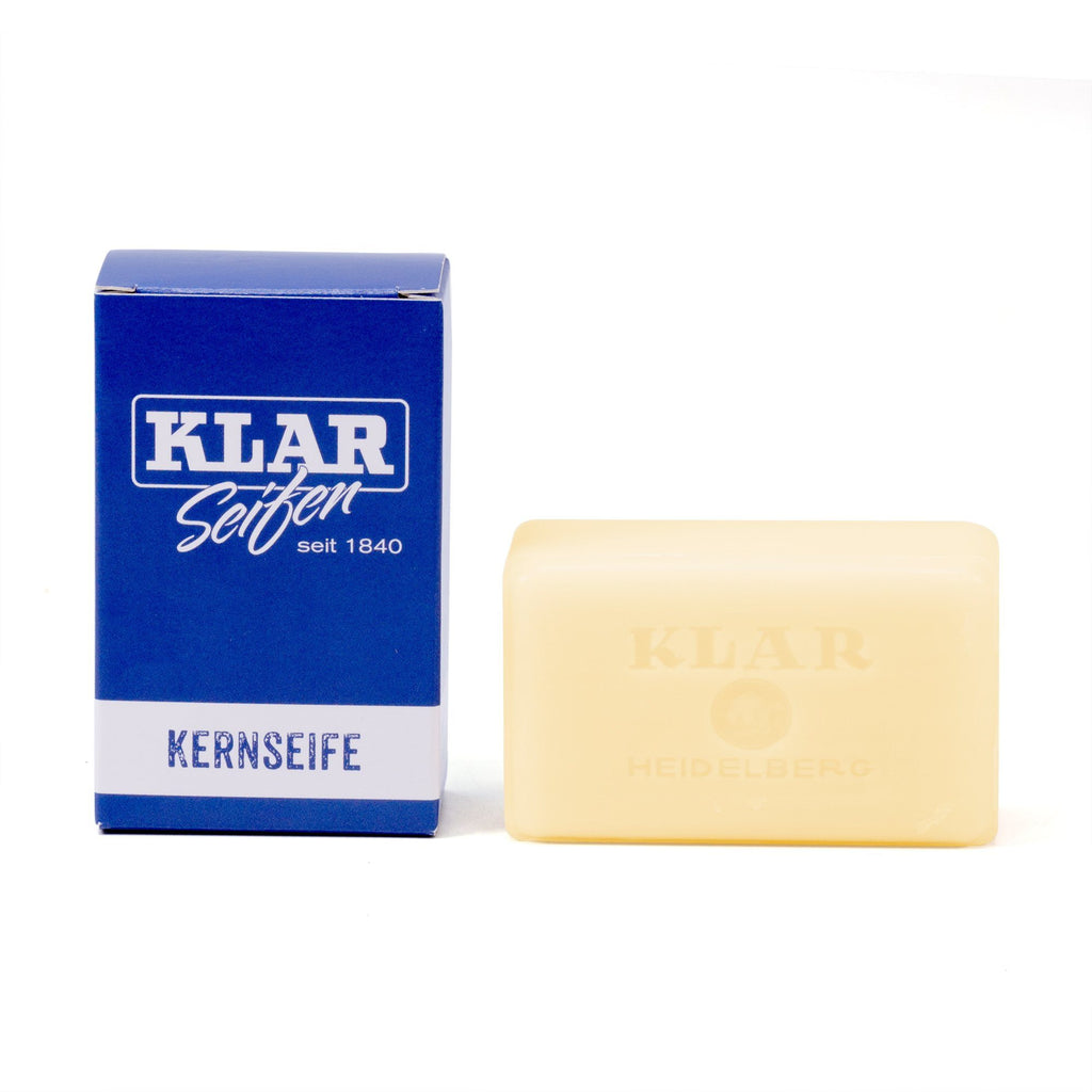 Klar's Classic Hand Size Soap, Palm Oil-Free Aftershave Balm Klar Seifen Curd 