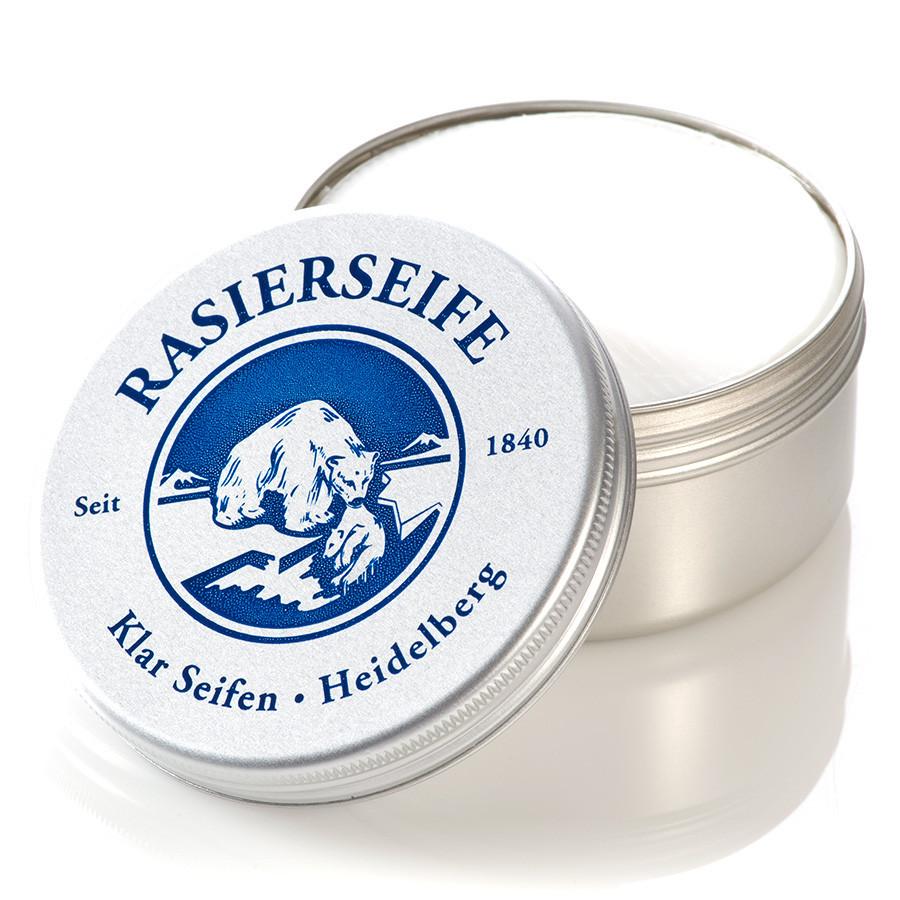 Klar's Shaving Soap in Tin, Classic Shaving Soap Klar Seifen 