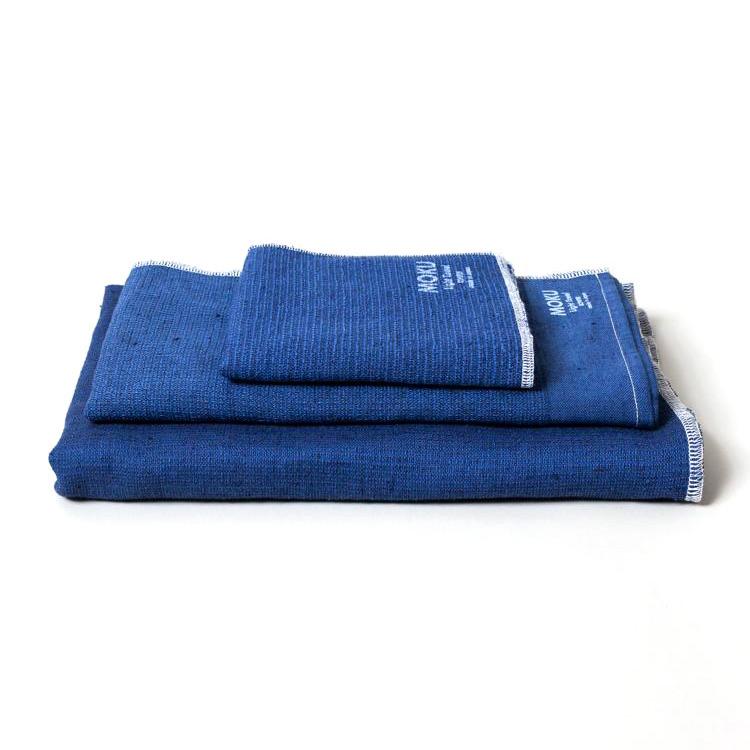 Kontex Moku Light Towel, Navy Towel Japanese Exclusives 