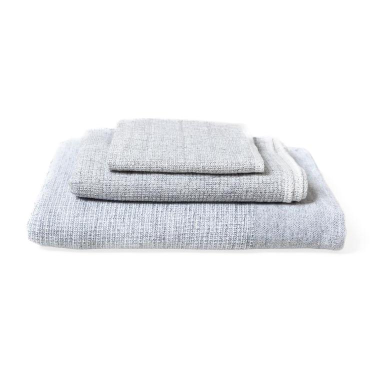 Kontex Moku Linen Towel, Charcoal Towel Japanese Exclusives 