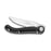 Claude Dozorme Laguiole Baroudeur Pocket Knife with Steel Blade and Black Leather Pocket Knife Claude Dozorme 