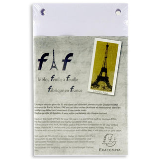 Exacompta FAF Desk Note Pad Refill #3, Medium Desk Notepad Refill Exacompta Single 