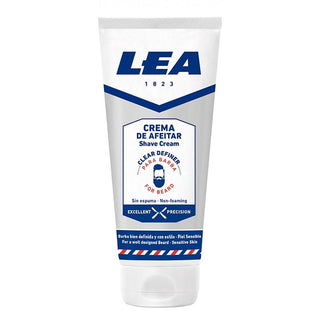 LEA Clear Definer Shave Cream for Beard Shaving Cream LEA 