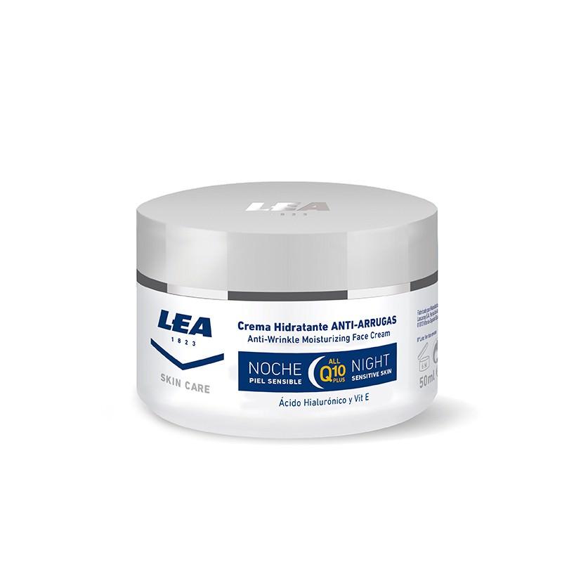 LEA Skin Care Anti-Wrinkle Night Face Cream with Q10 Face Moisturizer and Toner LEA 