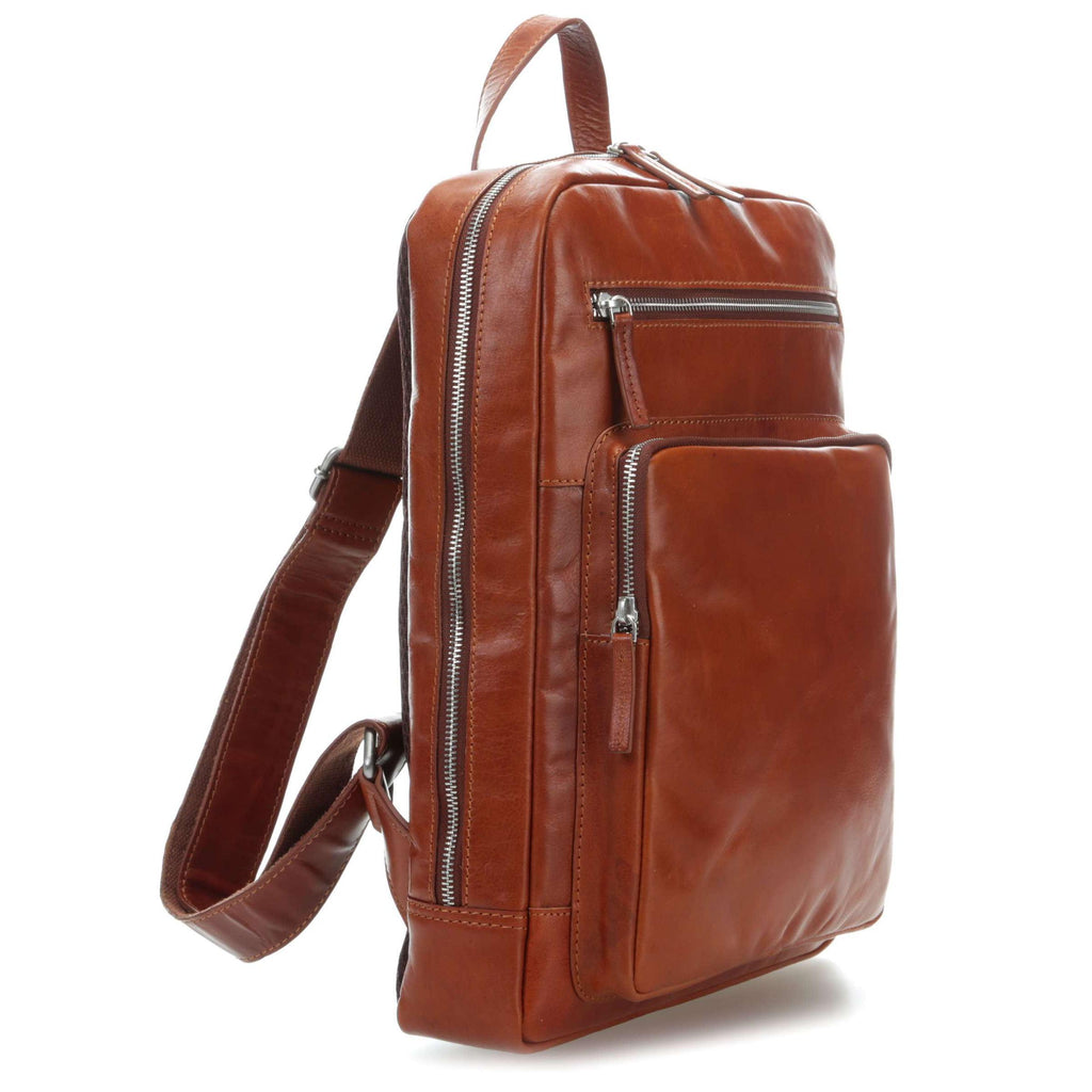 Leonhard Heyden Cambridge Leather Backpack with 15" Laptop Compartment Leather Briefcase Leonhard Heyden 