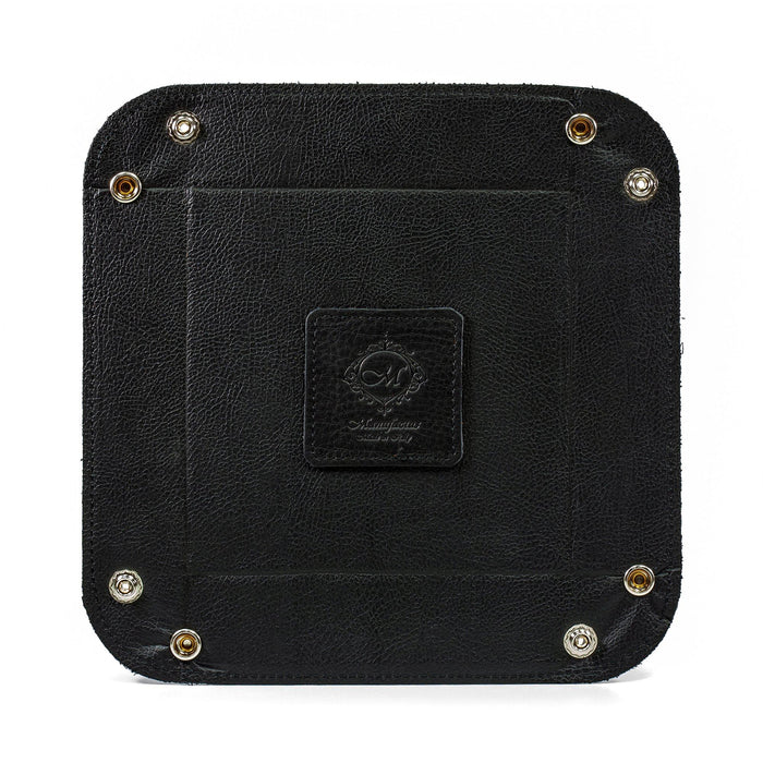 Manufactus Catch All Leather Tray Leather Travel Tray Manufactus by Luca Natalizia 