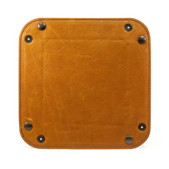 Manufactus Catch All Leather Tray Leather Travel Tray Manufactus by Luca Natalizia 