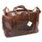 Manufactus Impero Large-Size Leather Travel Bag, Tobacco Leather Bag Manufactus by Luca Natalizia 