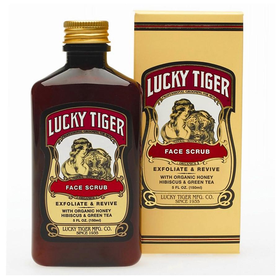 Lucky Tiger Premium Exfoliating Face Scrub Men's Grooming Cream Lucky Tiger 