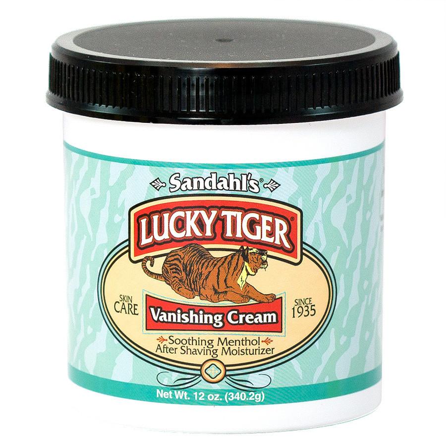 Lucky Tiger Barber Shop Classics Menthol Mint Vanishing Cream After Shave Moisturizer Aftershave Gel Lucky Tiger 