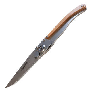 Roger Orfevre Laguiole K-Lock Folding Pocket Knife Pocket Knife Roger Orfevre Small Olive Wood 