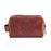 Daines & Hathaway Dopp Kit, Brooklyn Leather Grooming Travel Case Daines & Hathaway Chestnut 