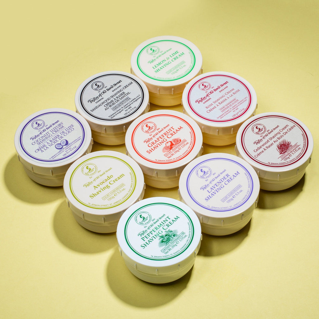 Taylor of Old Bond Street Shaving Cream Bowl, Avocado Shaving Cream Taylor of Old Bond Street 