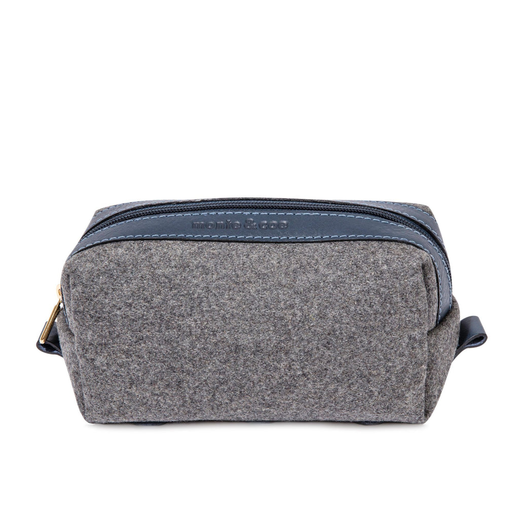 monte & coe Wool Travel Kit Toiletry Bag monte & coe 