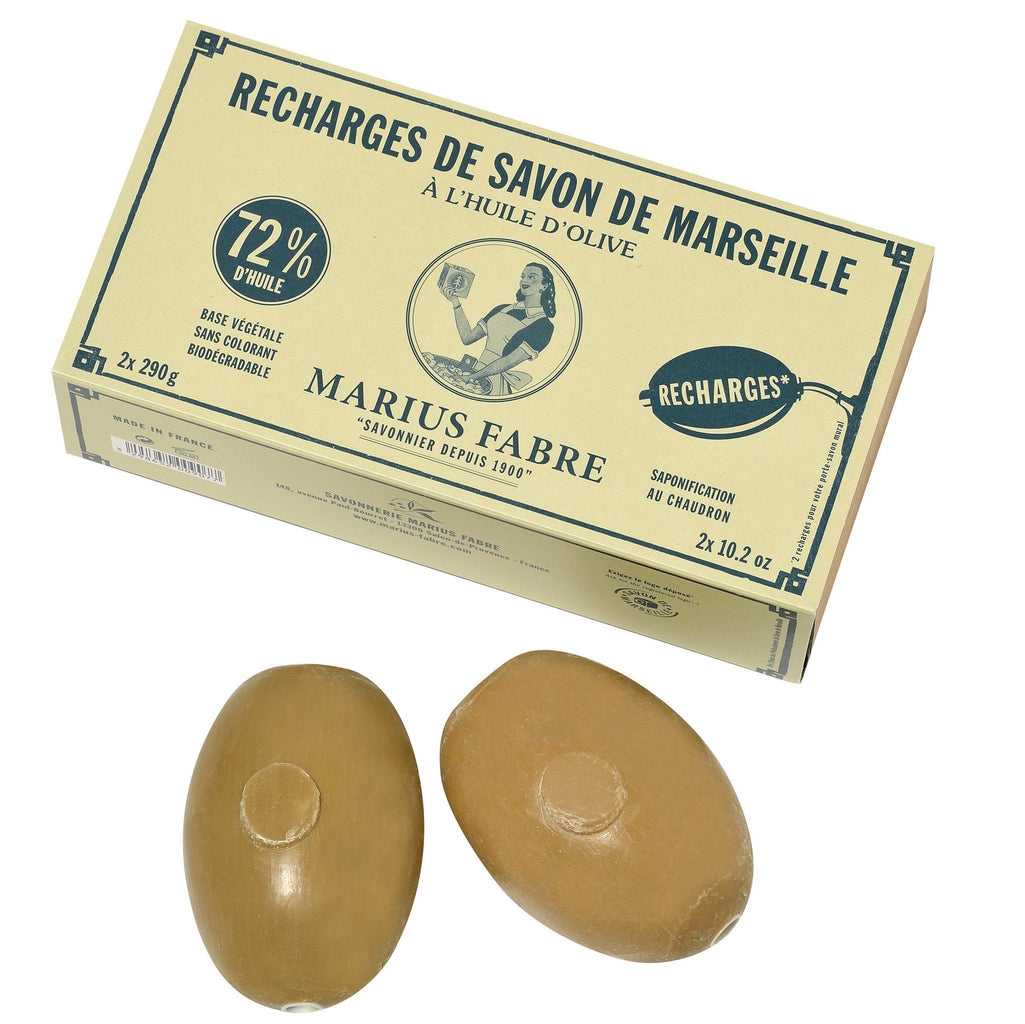 Marius Fabre Wall-mount Rotating Marseille Soap Refill Specialty Soap Marius Fabre 
