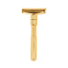 Merkur Futur Adjustable Safety Razor, Gold Plated Finish Double Edge Safety Razor Merkur 