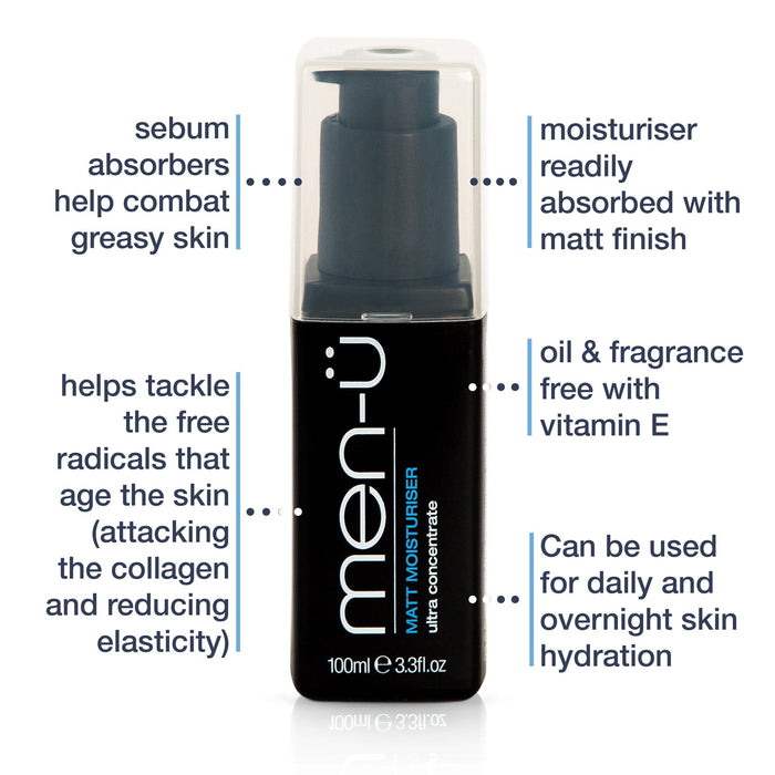 men-u Ultra Concentrated Matt Moisturiser Men's Grooming Cream Men-U 