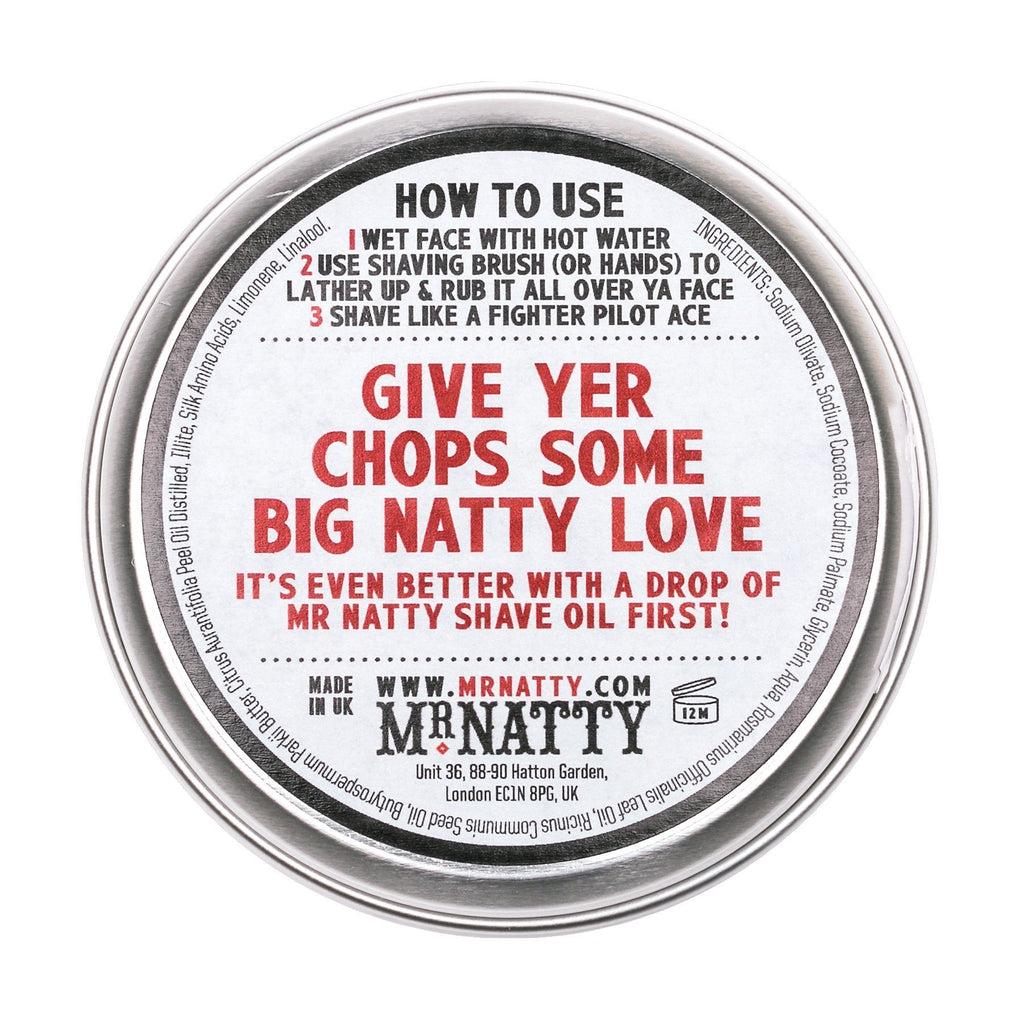 Mr. Natty Silver Label Shave Soap Shaving Soap Mr. Natty 