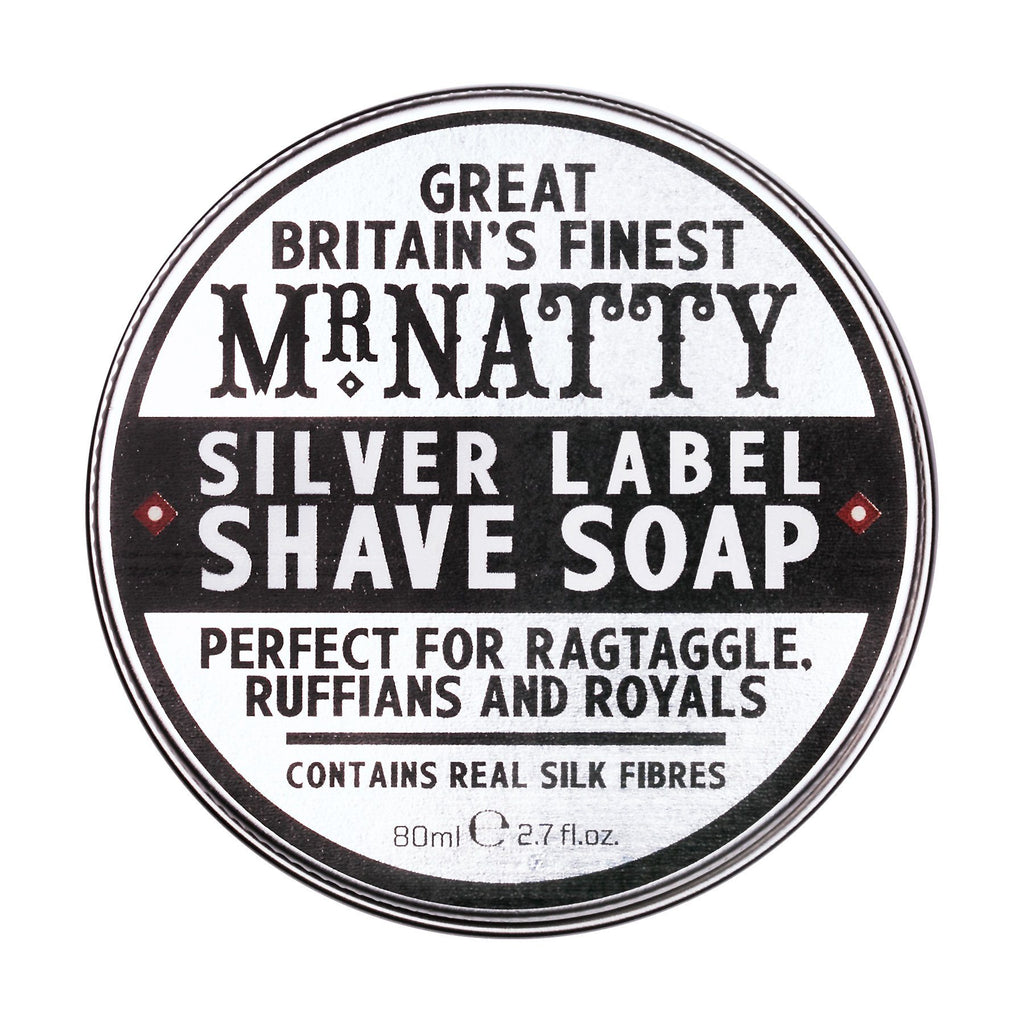 Mr. Natty Silver Label Shave Soap Shaving Soap Mr. Natty 