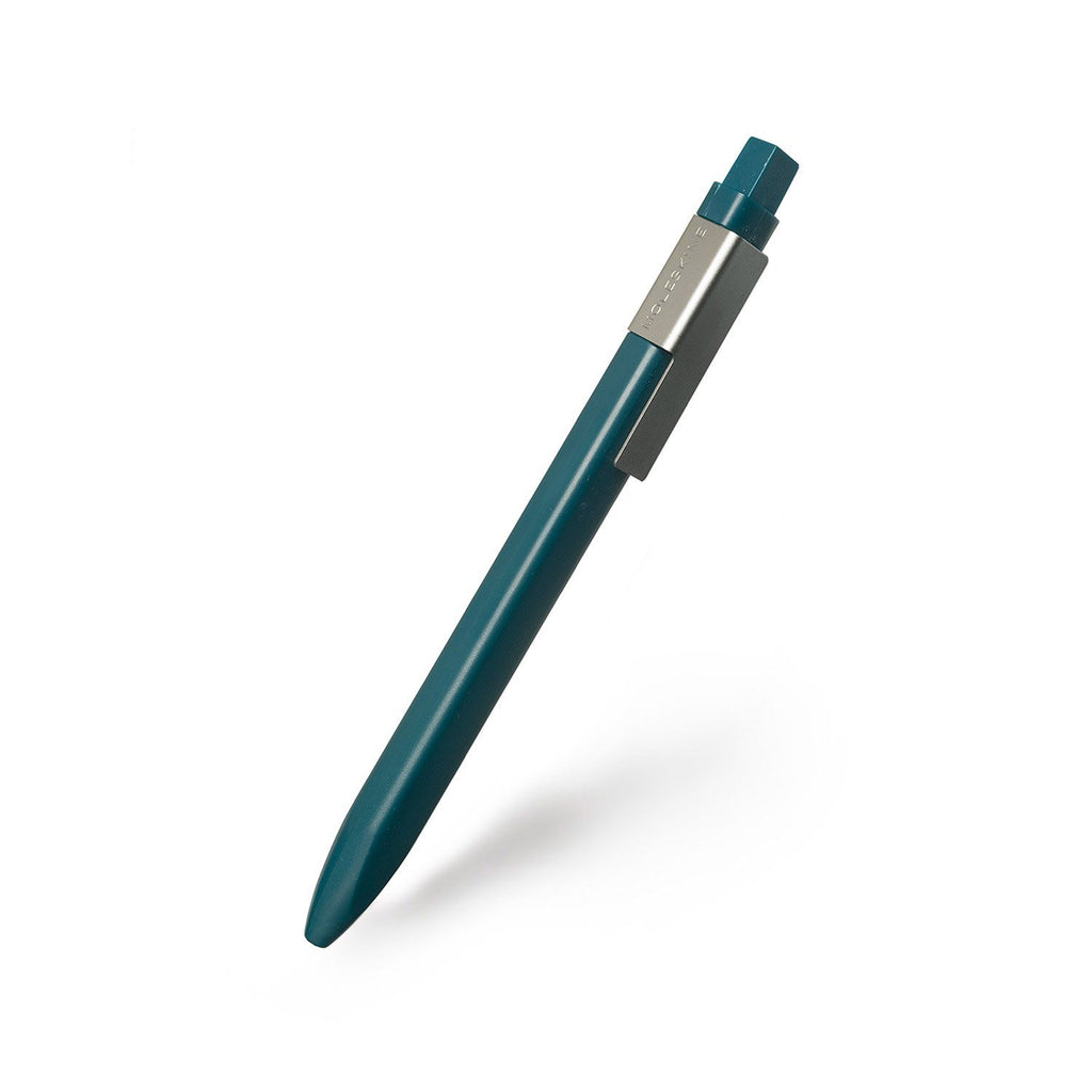 Moleskine Classic Click Ball Pen, Medium Tip Ball Point Pen Moleskine Green 