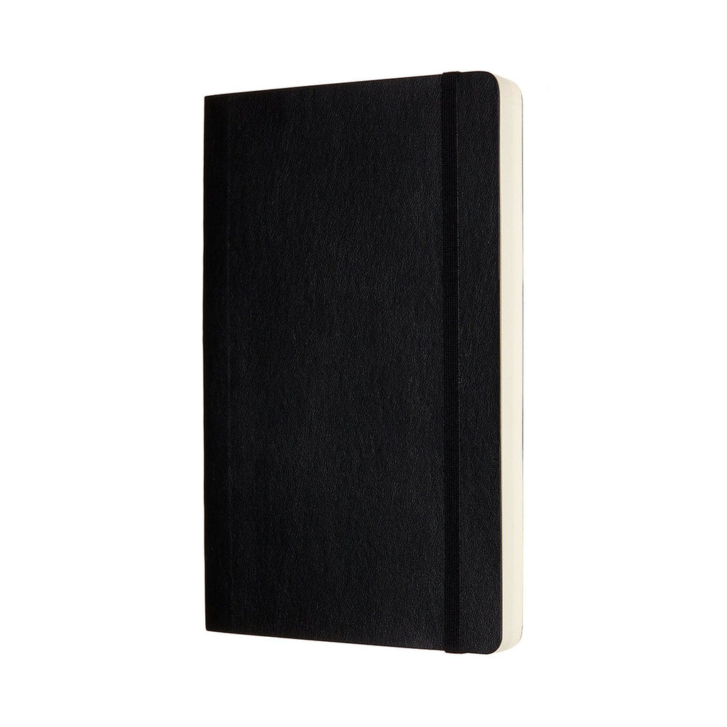 Moleskine 5 x 8 Soft Cover Classic Expanded Notebook in Black Notebook Moleskine 