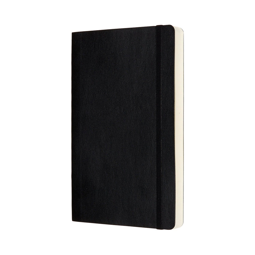 Moleskine 5 x 8 Soft Cover Classic Expanded Notebook in Black Notebook Moleskine 