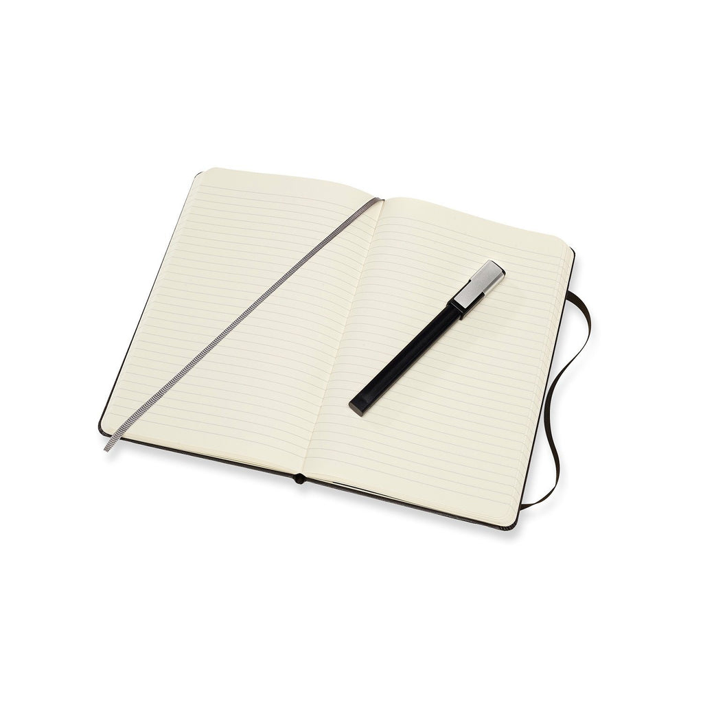 Moleskine 5 x 8 Hard Cover Notebook & Pen Set, Lined Notebook Moleskine 