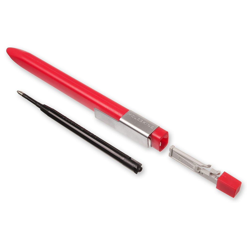 Moleskine Classic Click Ball Pen, Medium Tip Ball Point Pen Moleskine 