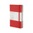Moleskine 3.5 x 5.5 Hard Cover Pocket Notebook in Red, Lined Notebook Moleskine 