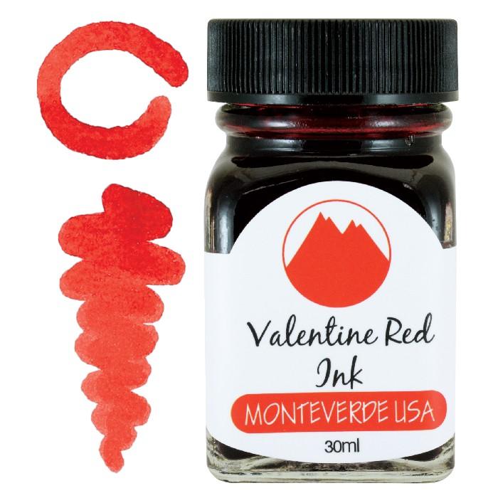 Monteverde Fountain Pen Ink Bottles Ink Refill Monteverde Valentine Red 