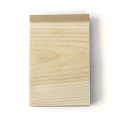 Kizara Wood Sheet Memo Pad Wood Sheet Memo Pad Japanese Exclusives 