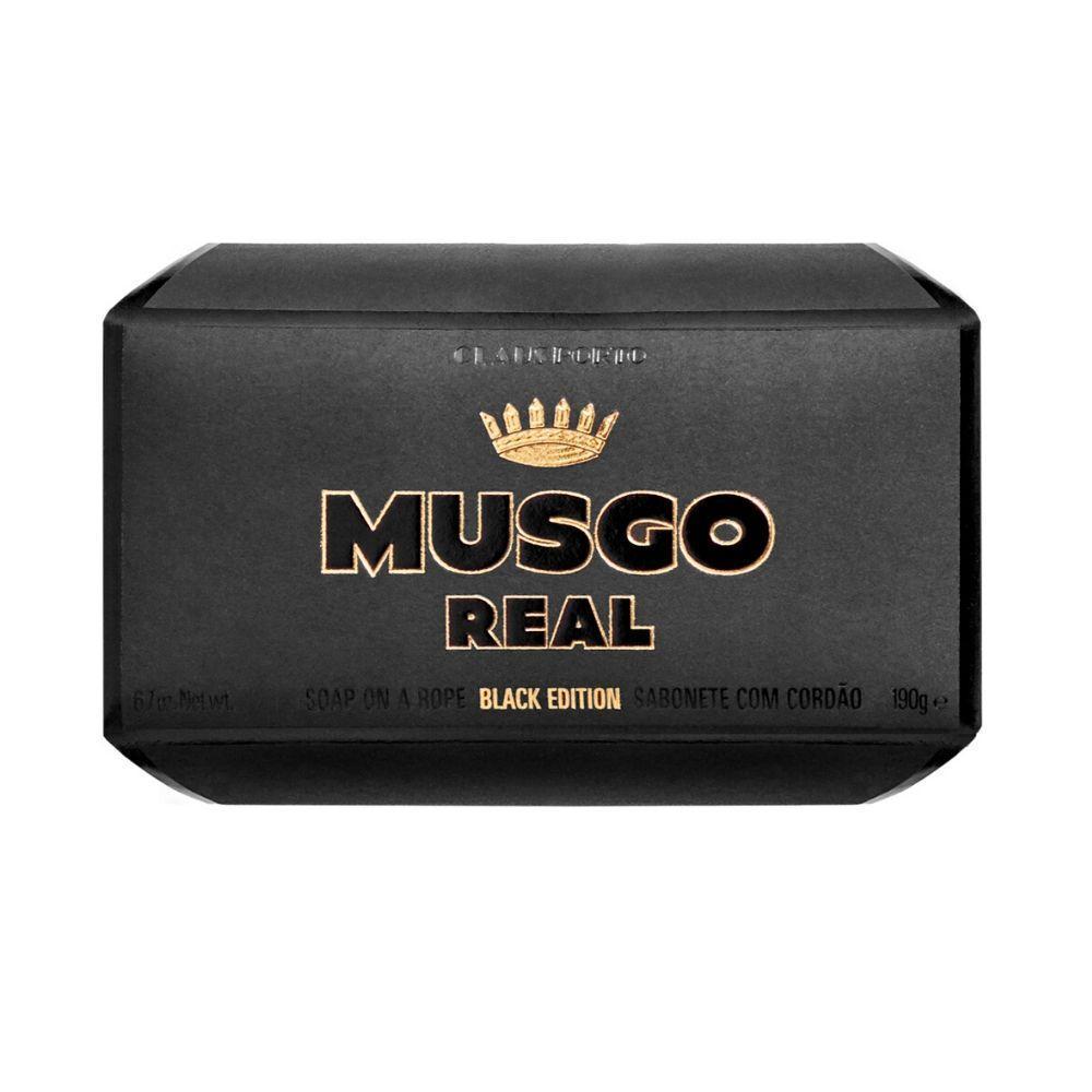 Musgo Real Soap on a Rope, Black Edition Body Soap Musgo Real 