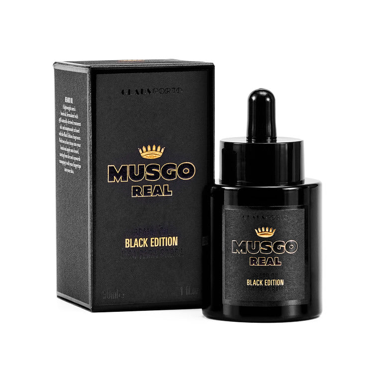 Musgo Real Beard Oil, Black Edition Beard Oil Musgo Real 