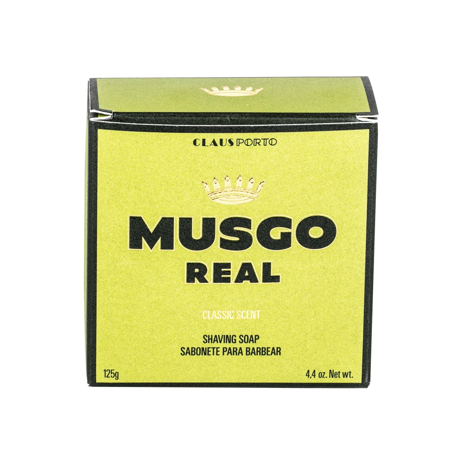 Musgo Real Men's Shave Soap, Classic Scent Shaving Soap Musgo Real 