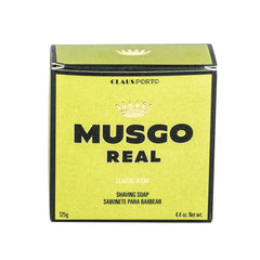Musgo Real Men's Shave Soap, Classic Scent Shaving Soap Musgo Real 